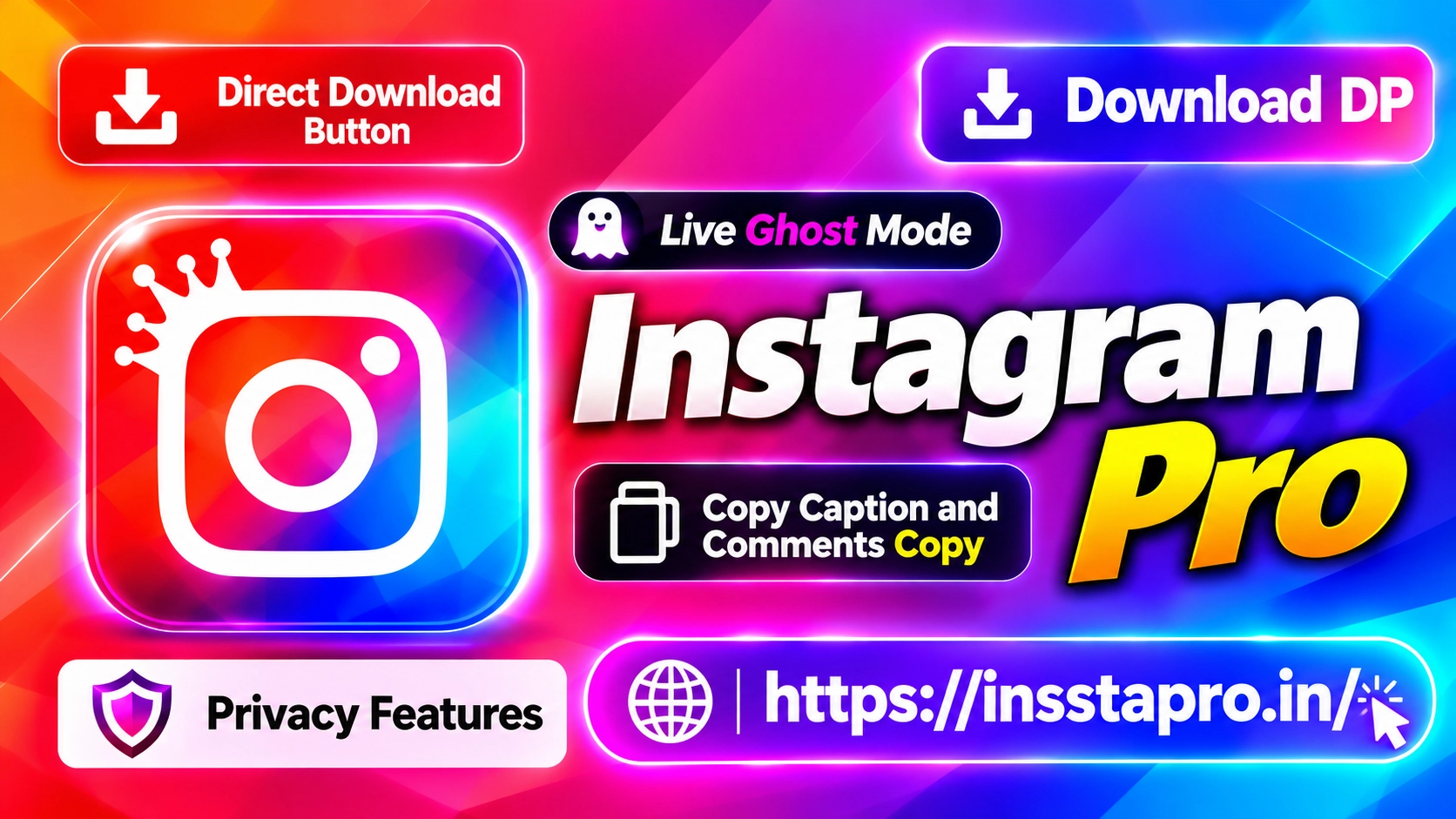 Insta Pro Interface